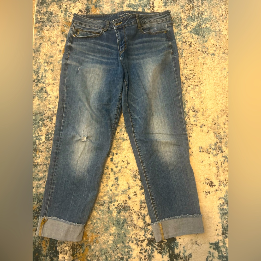 Comfy and cute cropped jeans